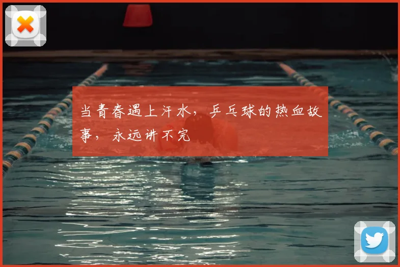 当青春遇上汗水，乒乓球的热血故事，永远讲不完