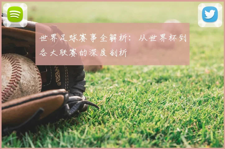世界足球赛事全解析：从世界杯到各大联赛的深度剖析